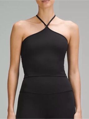 lululemon athletica Align Black T Strap Crop Top